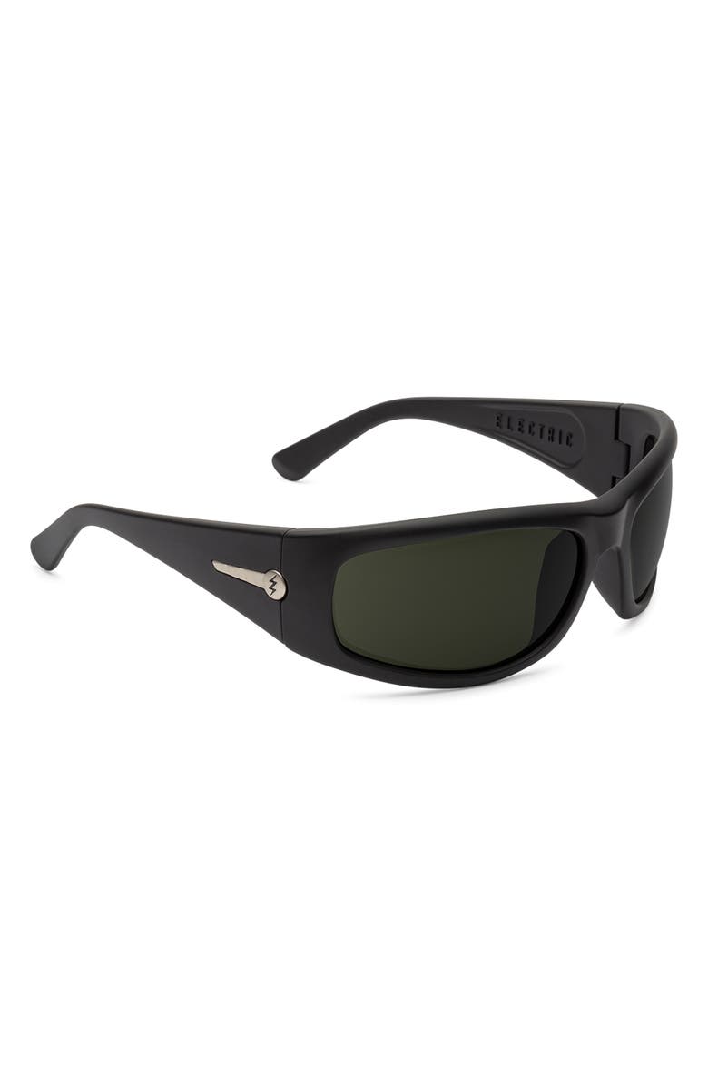 Electric Bolsa Sport 45mm Polarized Wraparound Sunglasses, Alternate, color, 