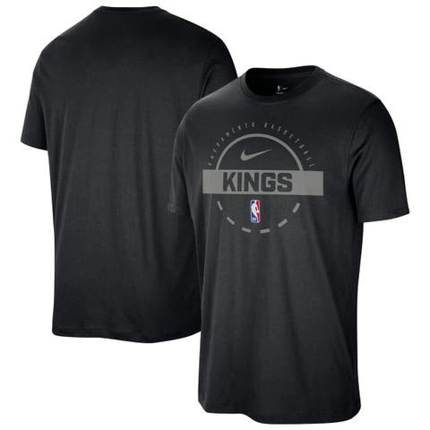 Men's Nike  Black Sacramento Kings Authentic Practice T-Shirt