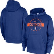 Nike Men's Nike Blue New York Knicks 2025/26 Authentic Practice Club Pullover Hoodie