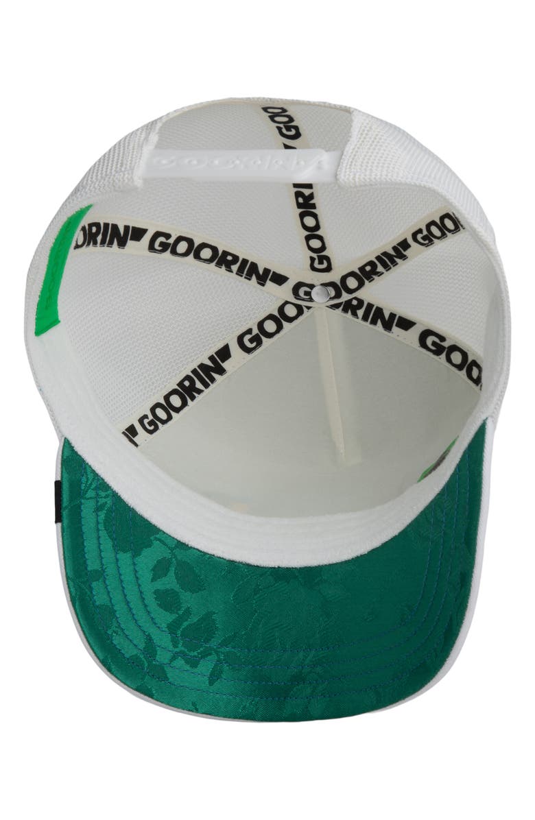 Goorin Bros. Honduras Macaw Patch Snapback Trucker Hat, Alternate, color, Blank