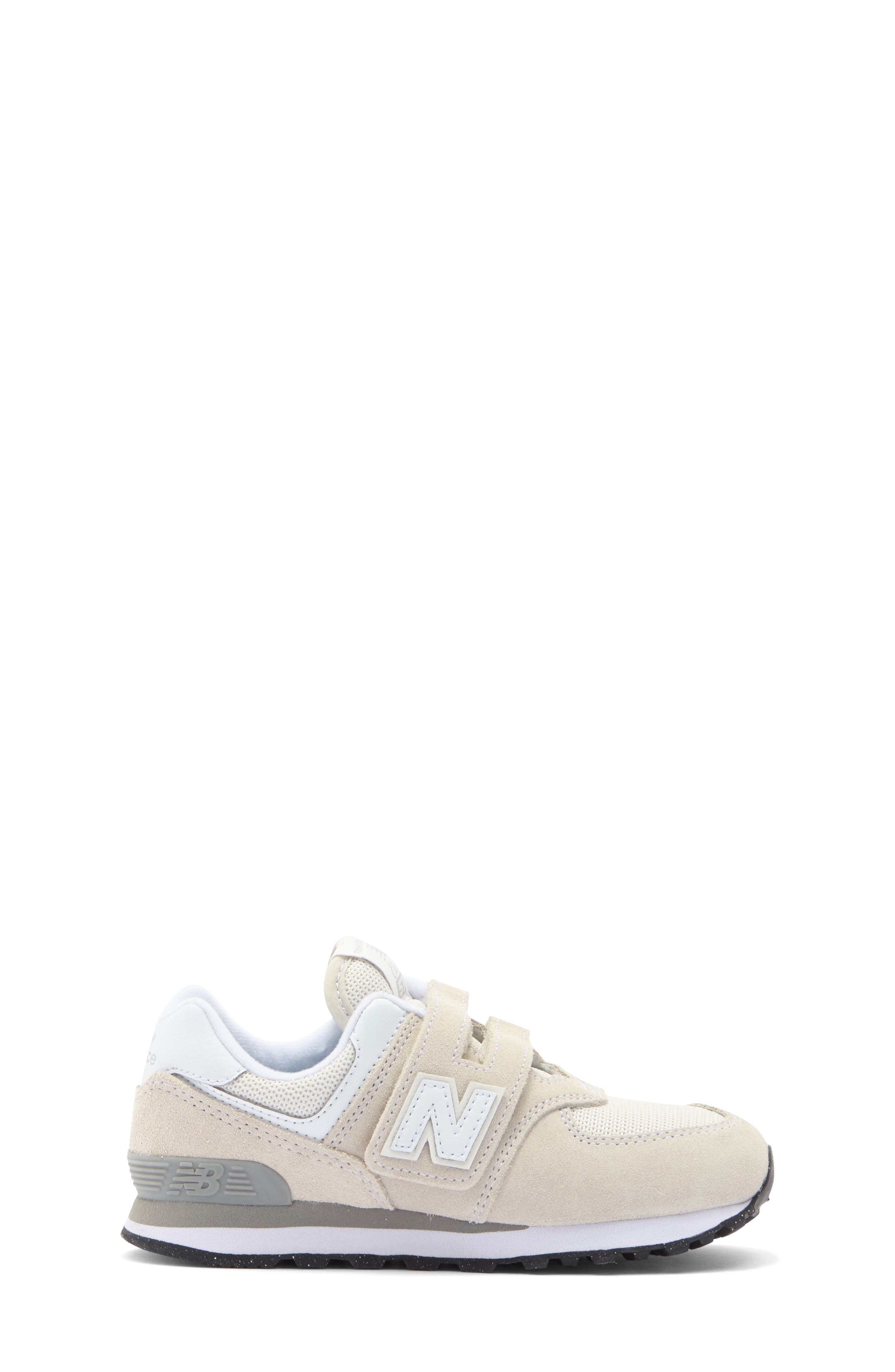 New Balance Kids' 574 Sneaker, Alternate, color, Nimbus Cloud/ Nb 103 White