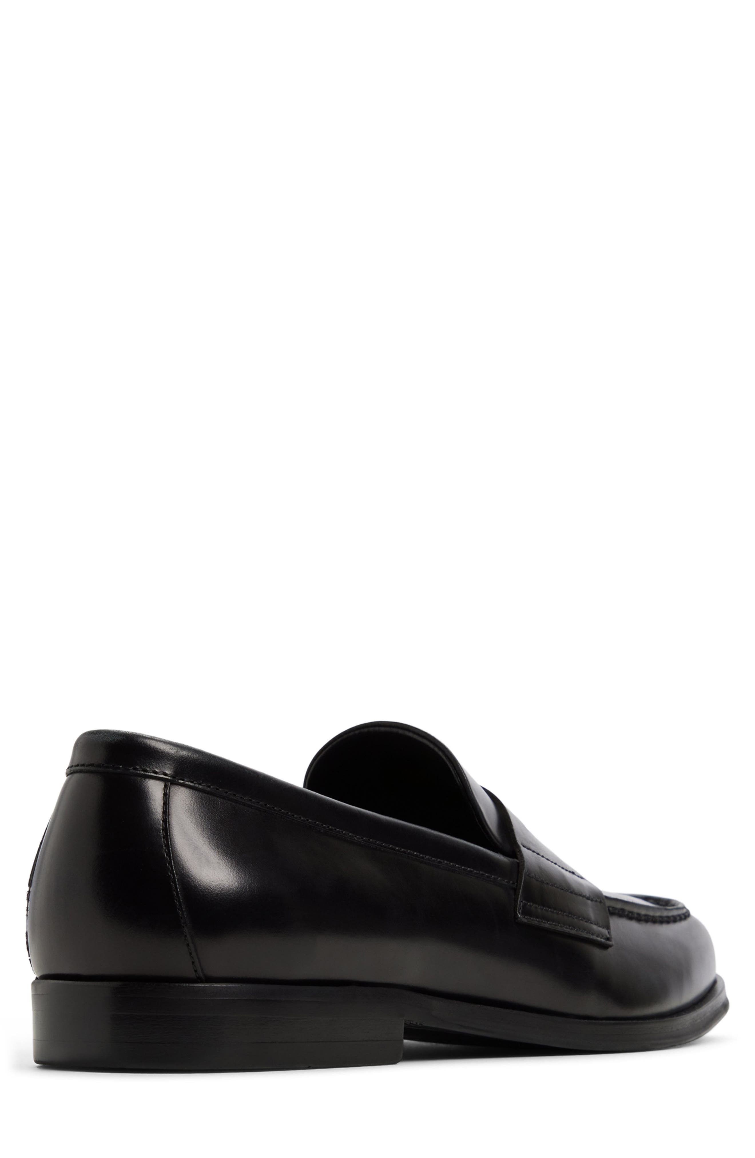 ALDO Keifer Penny Loafer, Alternate, color, Black