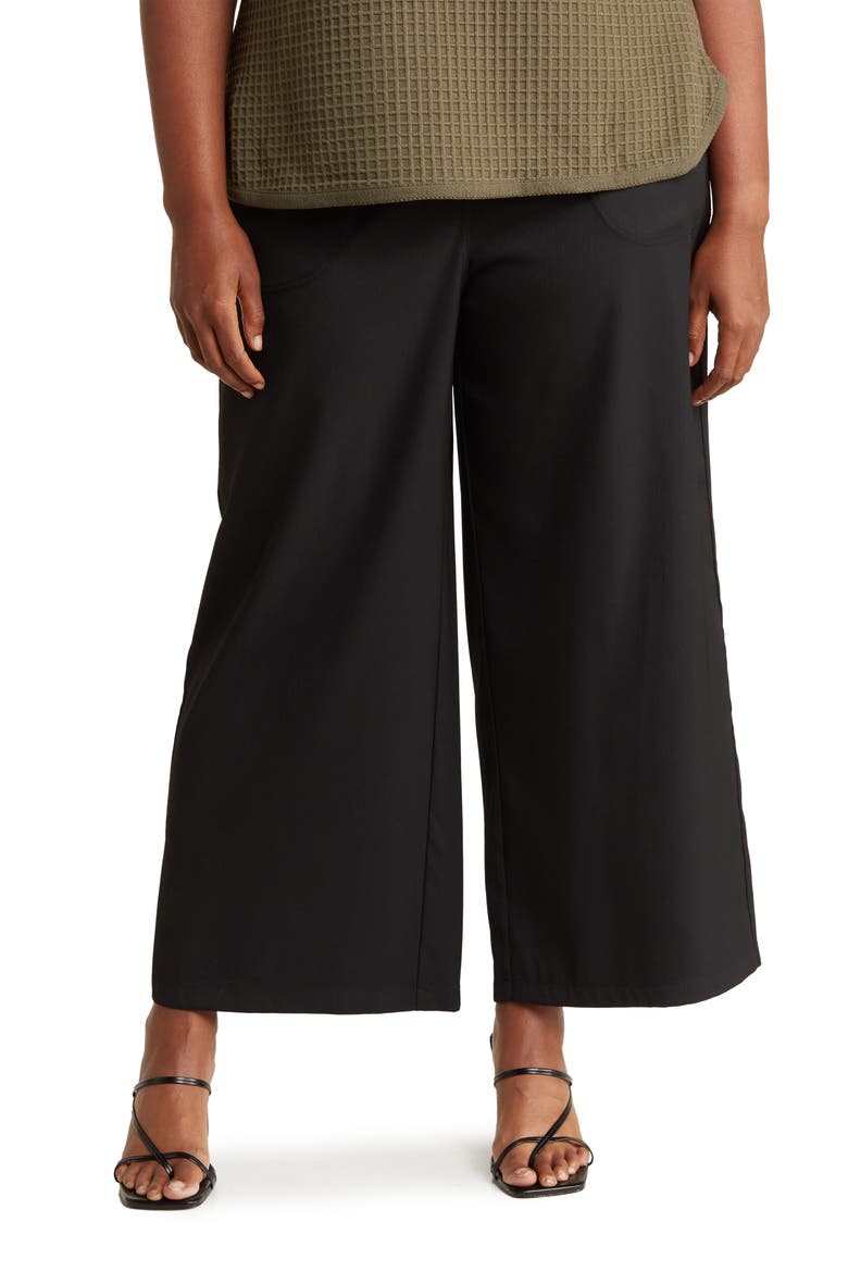 Easy Leg Trouser, Main, color, BLACK-BLACK