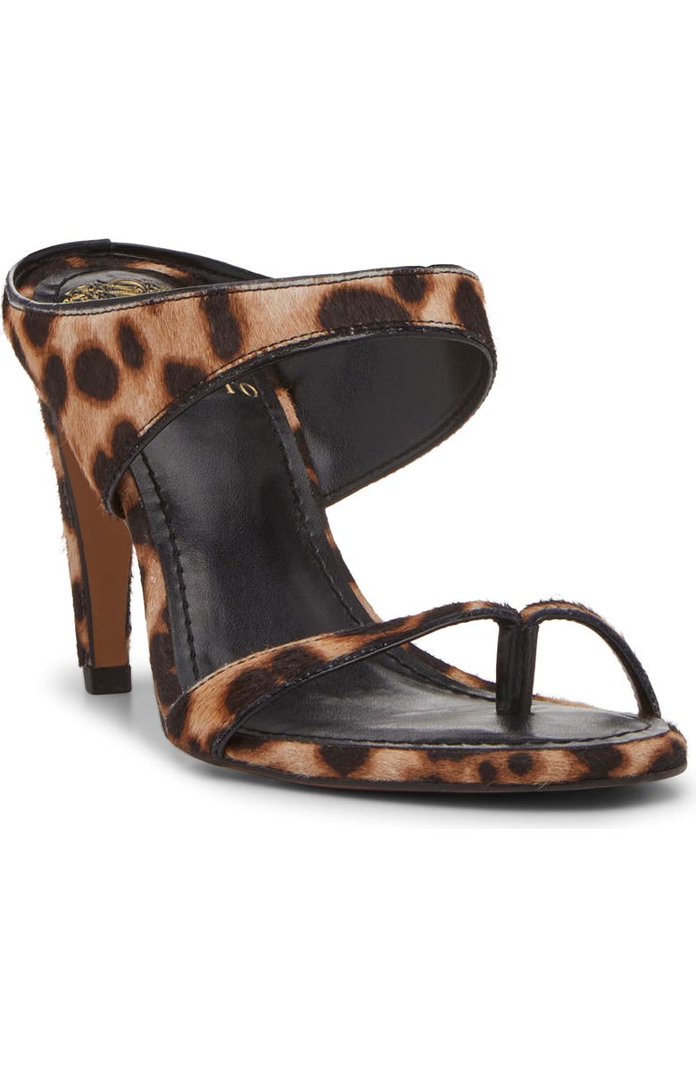 Vince Camuto Brisa Genuine Calf Hair Sandal, Main, color, Tan Multi