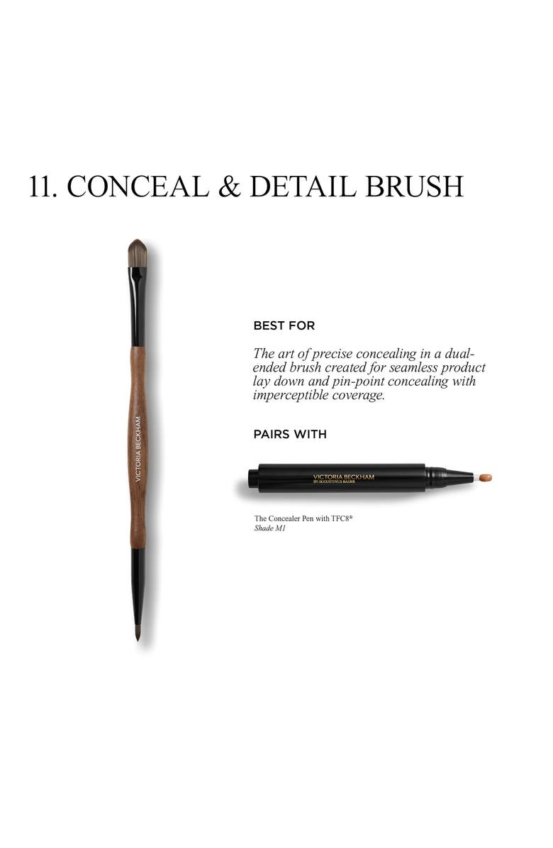 Victoria Beckham Conceal & Detail Dual-Ended Brush, Alternate, color, 