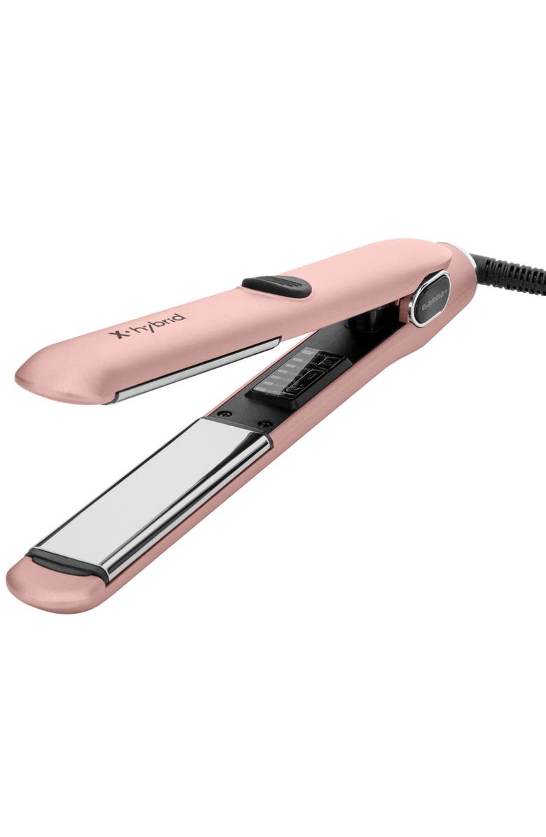 GAMMA+ X-Hybrid 1-Inch Professional Flat Iron, Alternate, color, Rose Gold