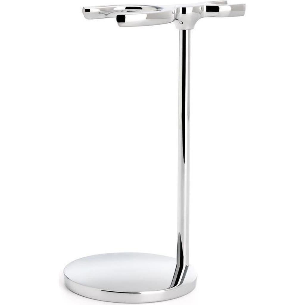 Mühle Sophist & Classic Brush & Razor Chrome Shaving Set Stand In Silver