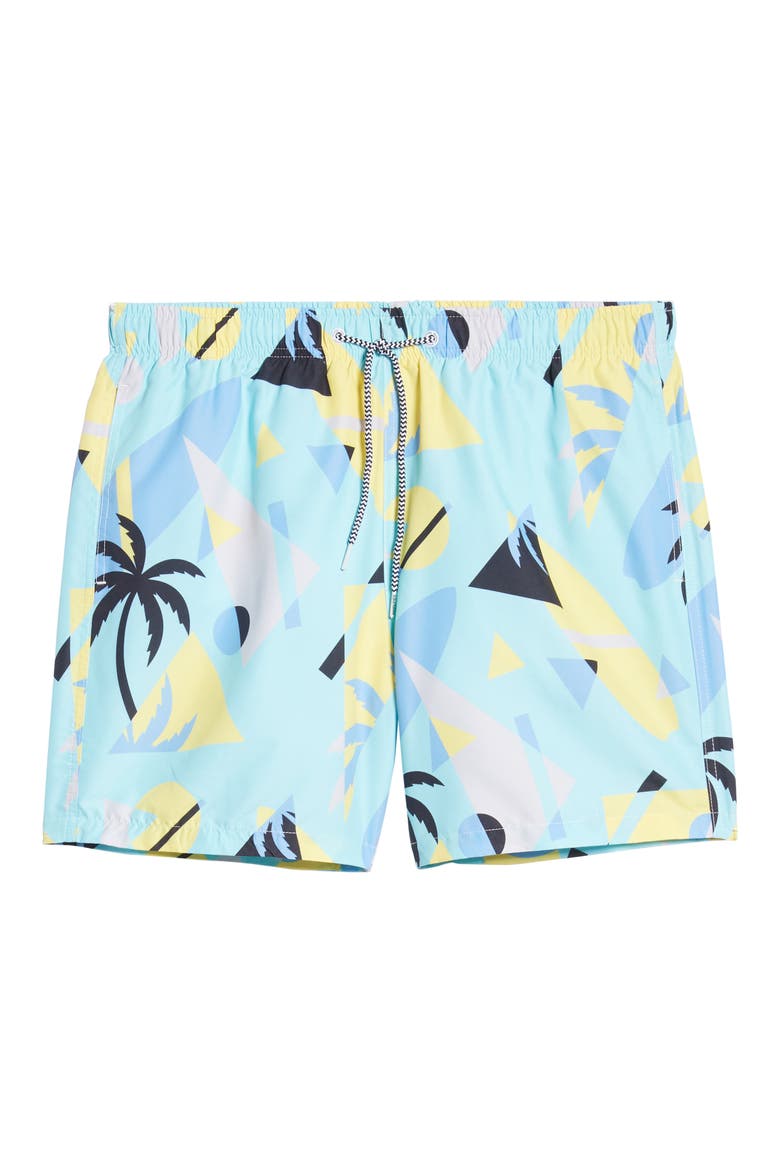 Overlay Mint Swim Trunks, Alternate, color, MINT