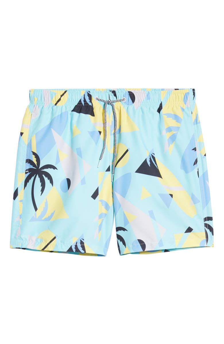 Boardies Overlay Mint Swim Trunks, Alternate, color, 