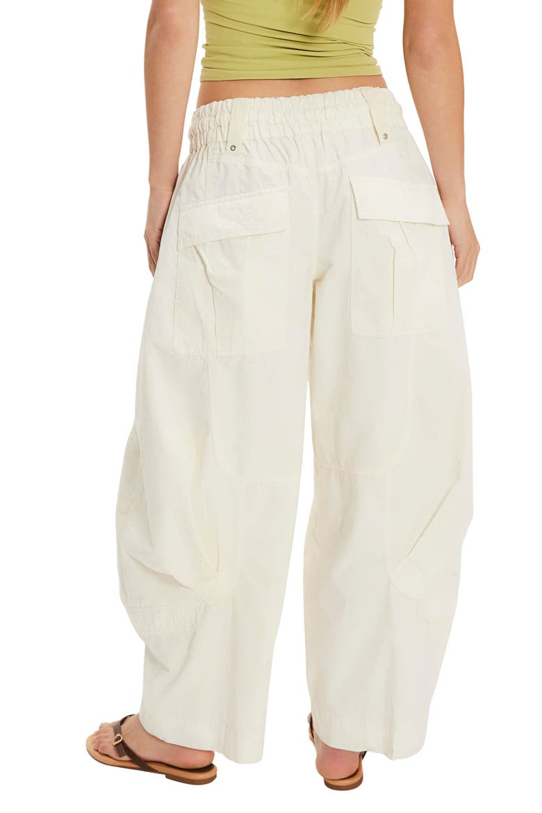 Onset Cotton Twill Parachute Pants, Alternate, color, TOFU