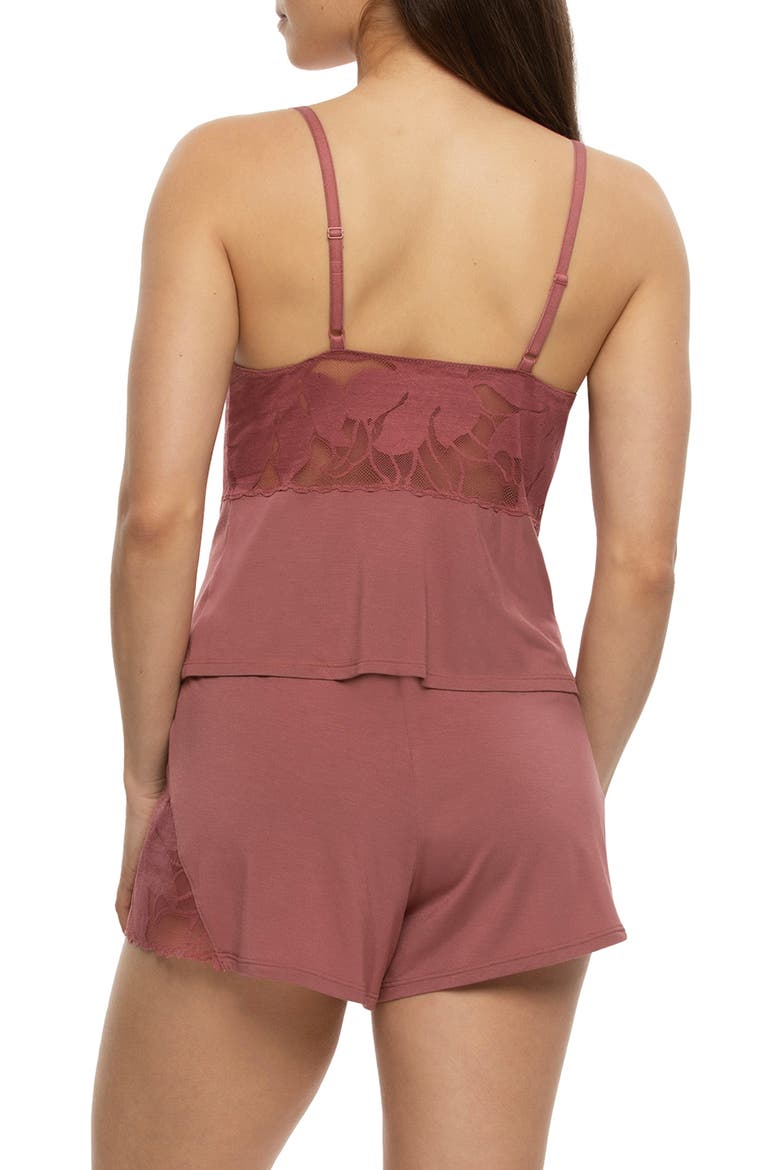 Annalisa Short Pajamas, Alternate, color, ROAN ROUGE