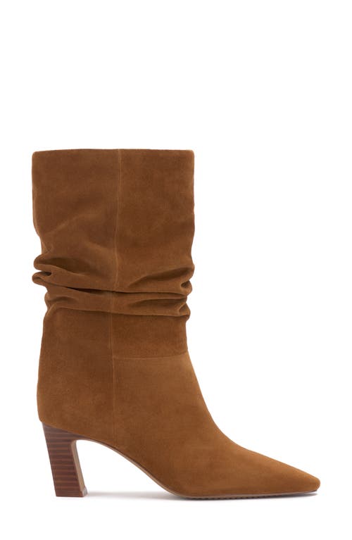 Vince Camuto Skylar Slouch Boot In Golden Walnut
