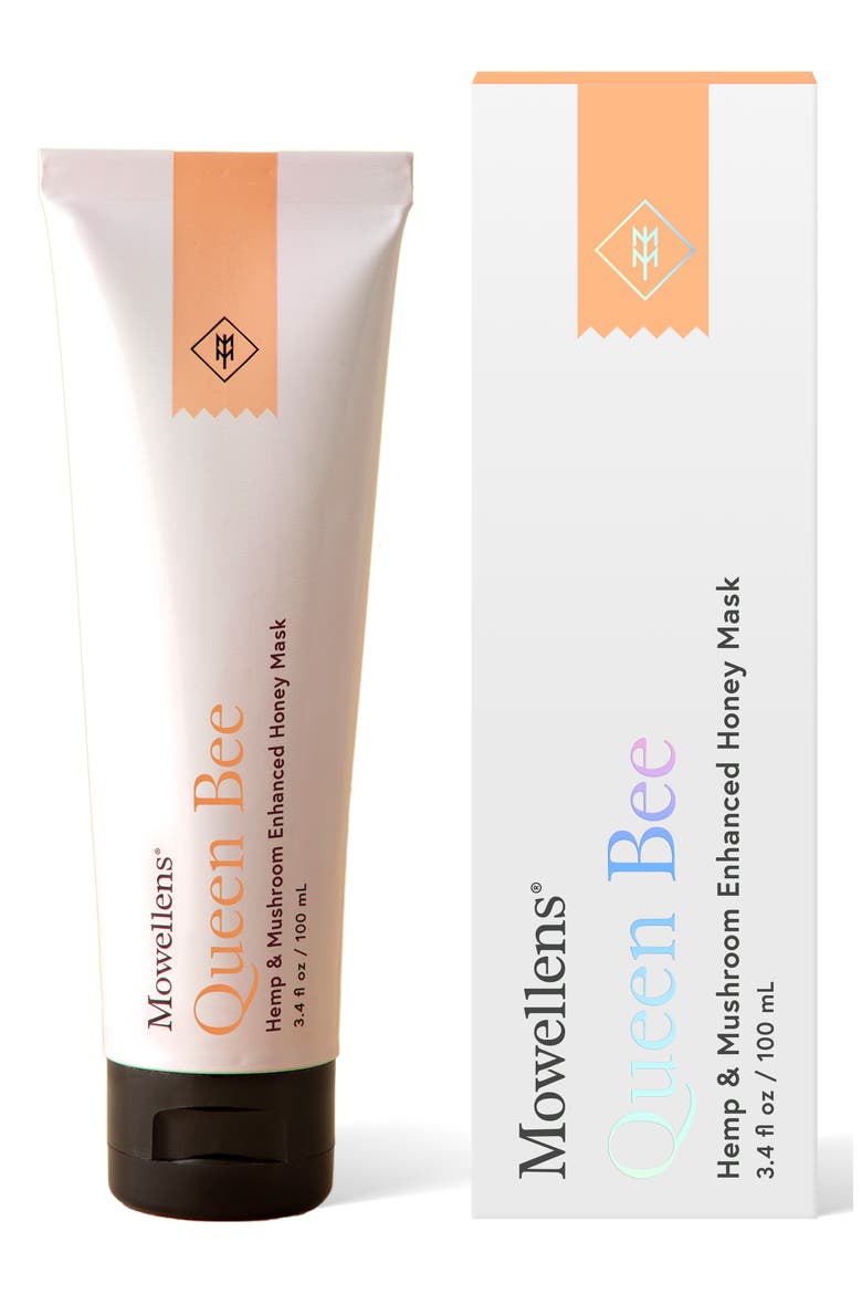 Queen Bee Hemp & Mushroom Enhanced Mask, Main, color, NO COLOR