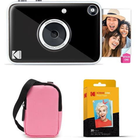KODAK Printomatic+ Instant Camera Starter Bundle Kit