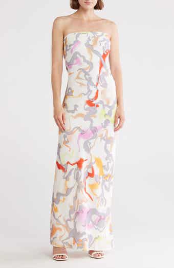 Joie Brynne Strapless Silk Dress