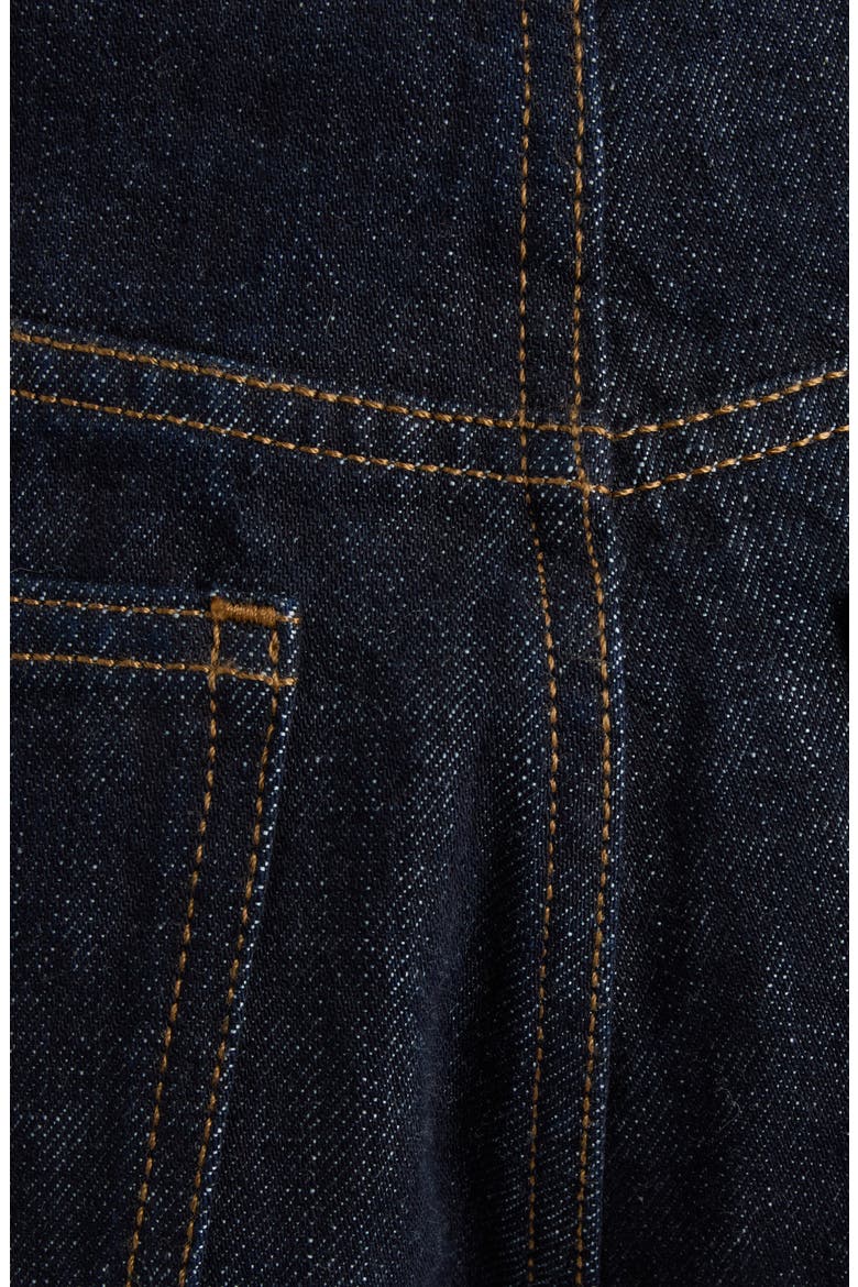 Le de-Nîmes Ovalo Wide Leg Jeans, Alternate, color, DARK NAVY