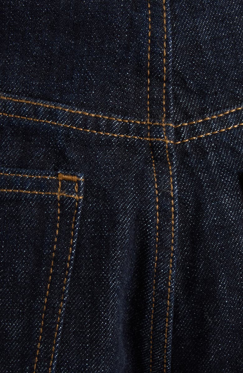 Jacquemus Le de-Nîmes Ovalo Wide Leg Jeans, Alternate, color, Dark Navy