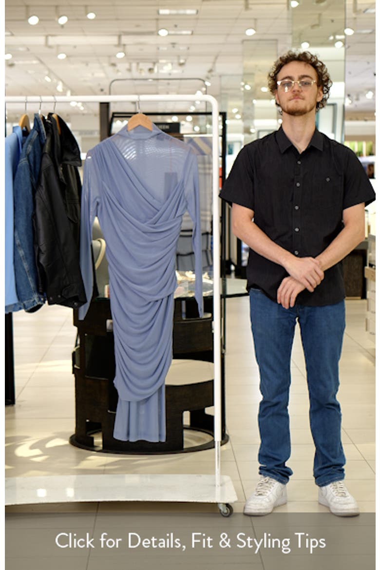 Etulia Ruched Long Sleeve Dress video