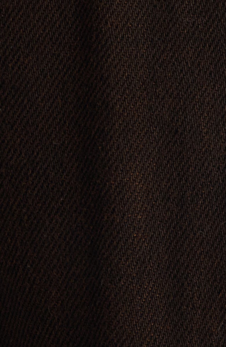 Dries Van Noten Vistam Denim Jacket, Alternate, color, Brown