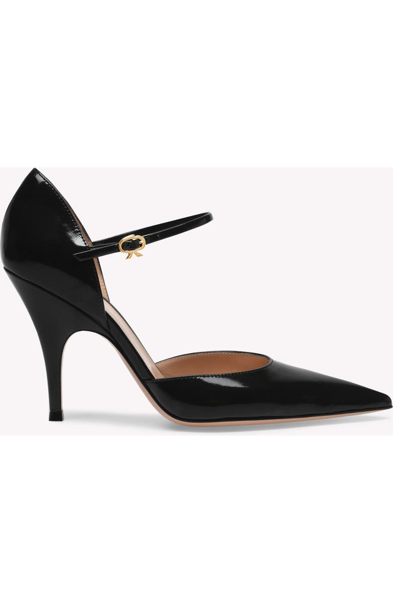Gianvito Rossi Sofia D'Orsay Pump, Main, color, Black Nappa
