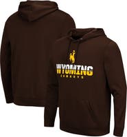 COLOSSEUM Men's Colosseum Brown Wyoming Cowboys Lantern Pullover Hoodie