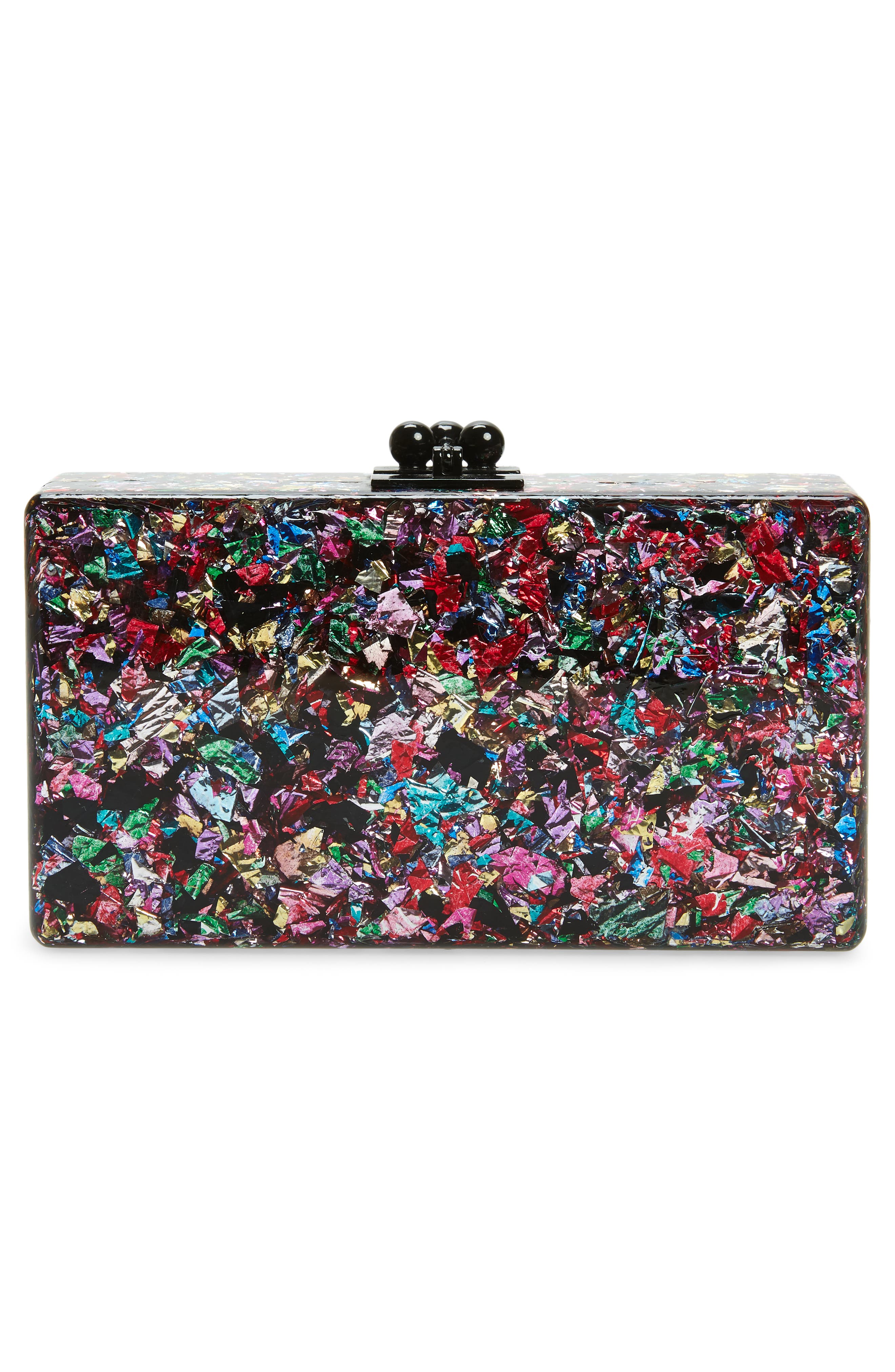 Edie Parker Jean Confetti Box Clutch, Alternate, color, 