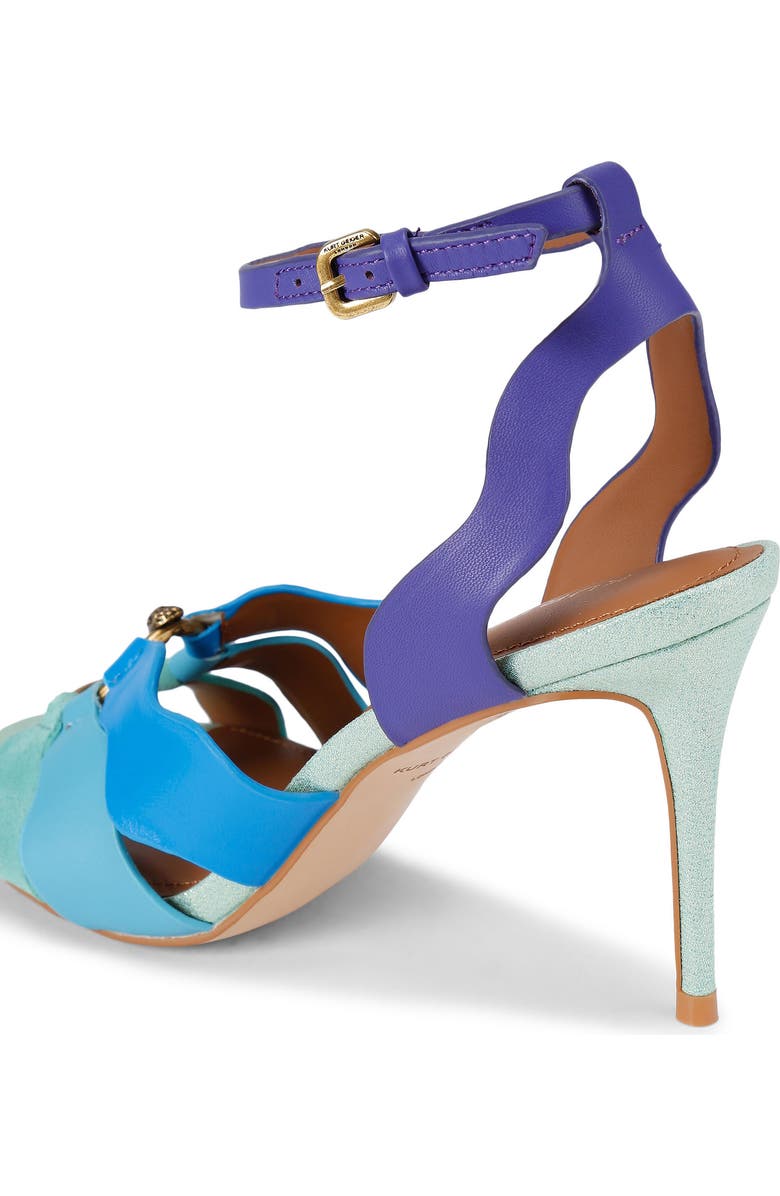 Kurt Geiger London Sun Wave Ankle Strap Sandal, Alternate, color,