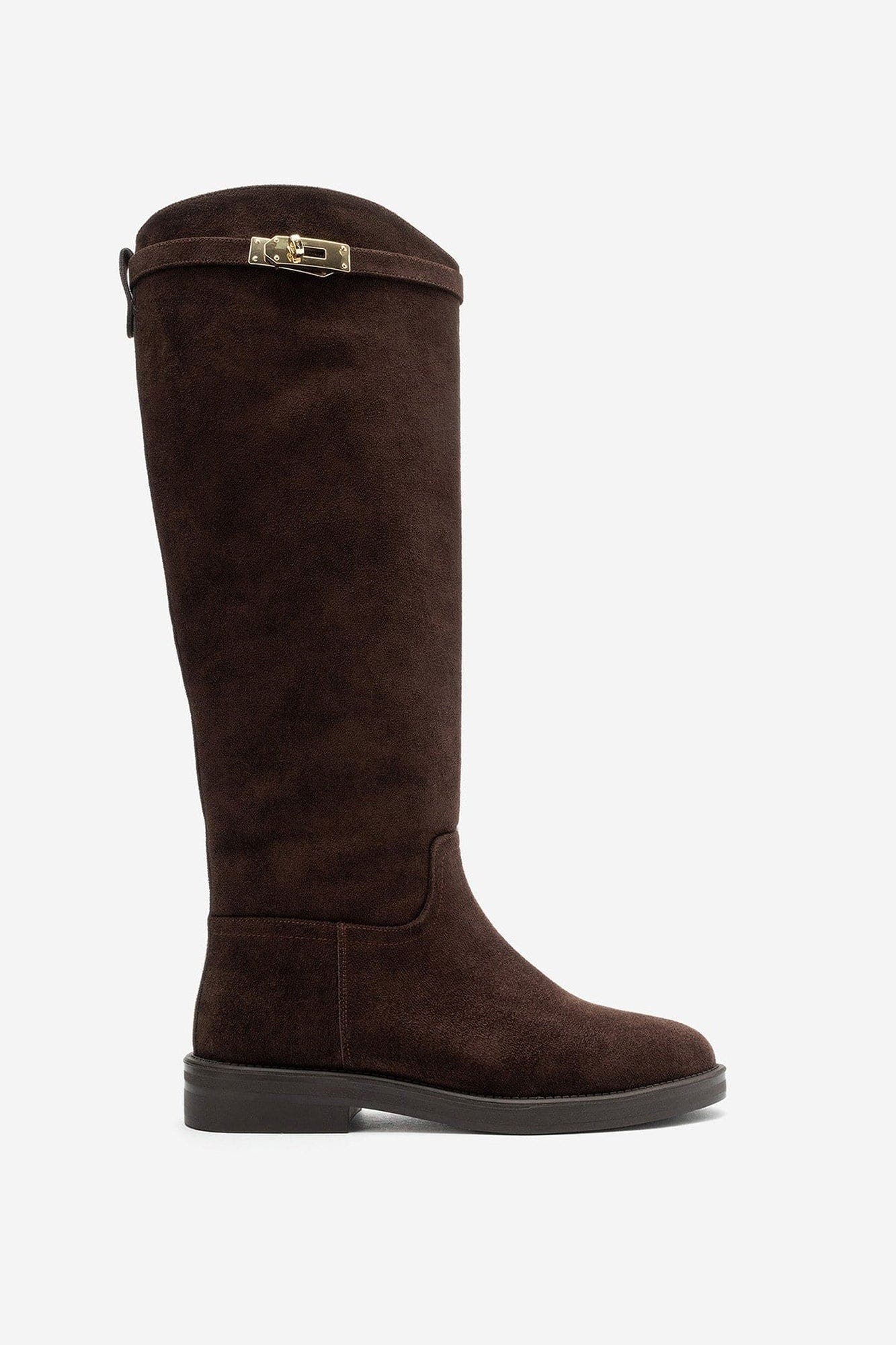 Prologue Shoes Clare Knee High Riding Boot (Women) | Nordstrom