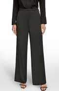 Donna Karan New York Wide Leg Satin Pants