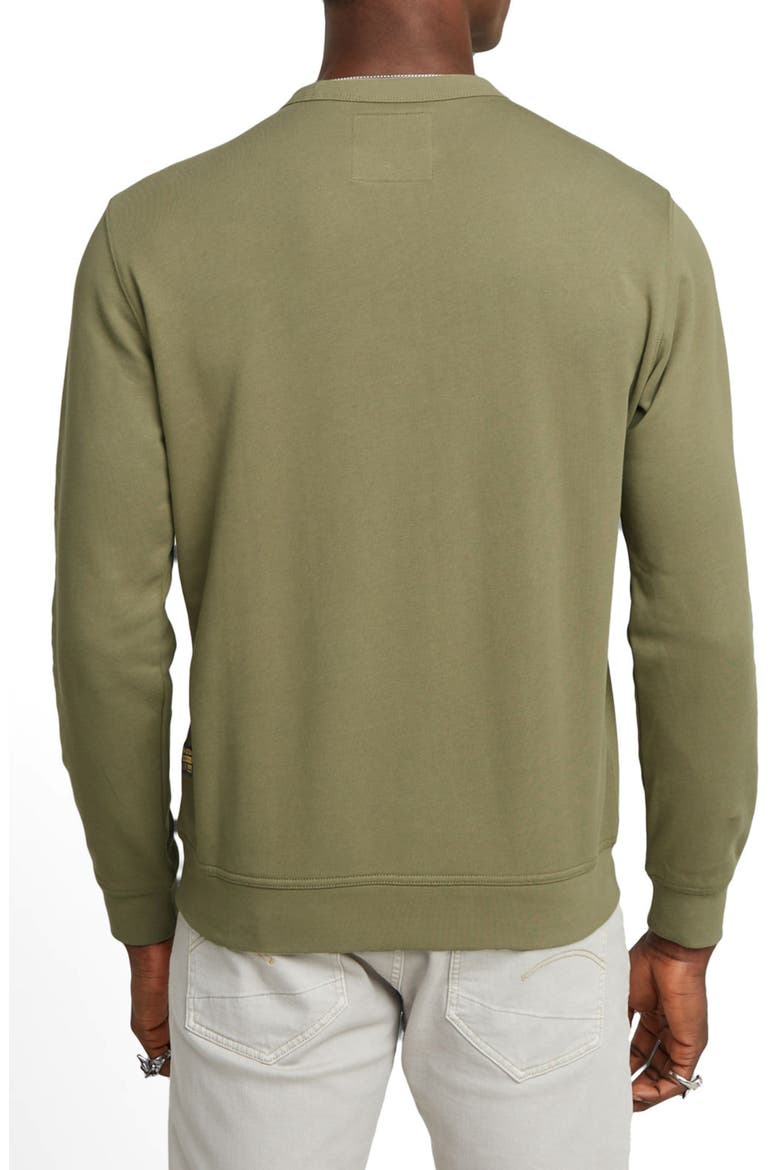 G-Script Logo Graphic Sweatshirt, Alternate, color, ENSIS GREEN