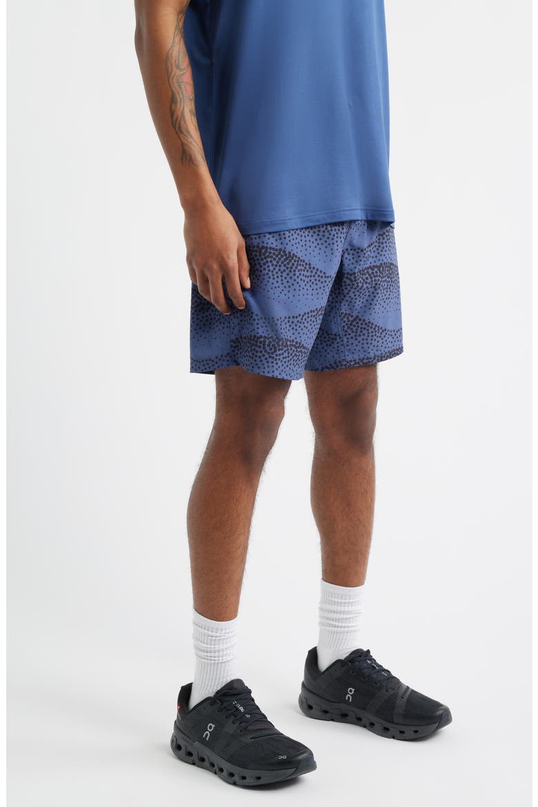 Tempo Tech Shorts, Alternate, color, WAVES BLUE