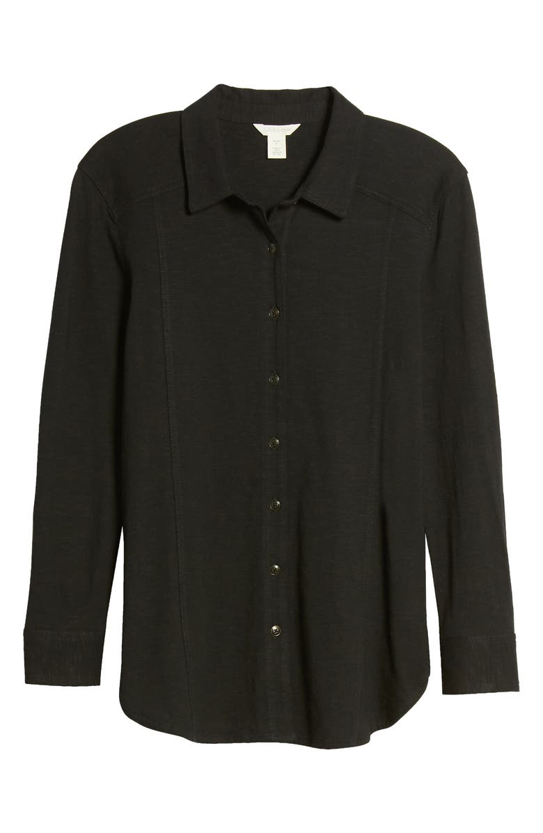 Caslon<sup>®</sup> Roll Sleeve Knit Shirt, Alternate, color, 