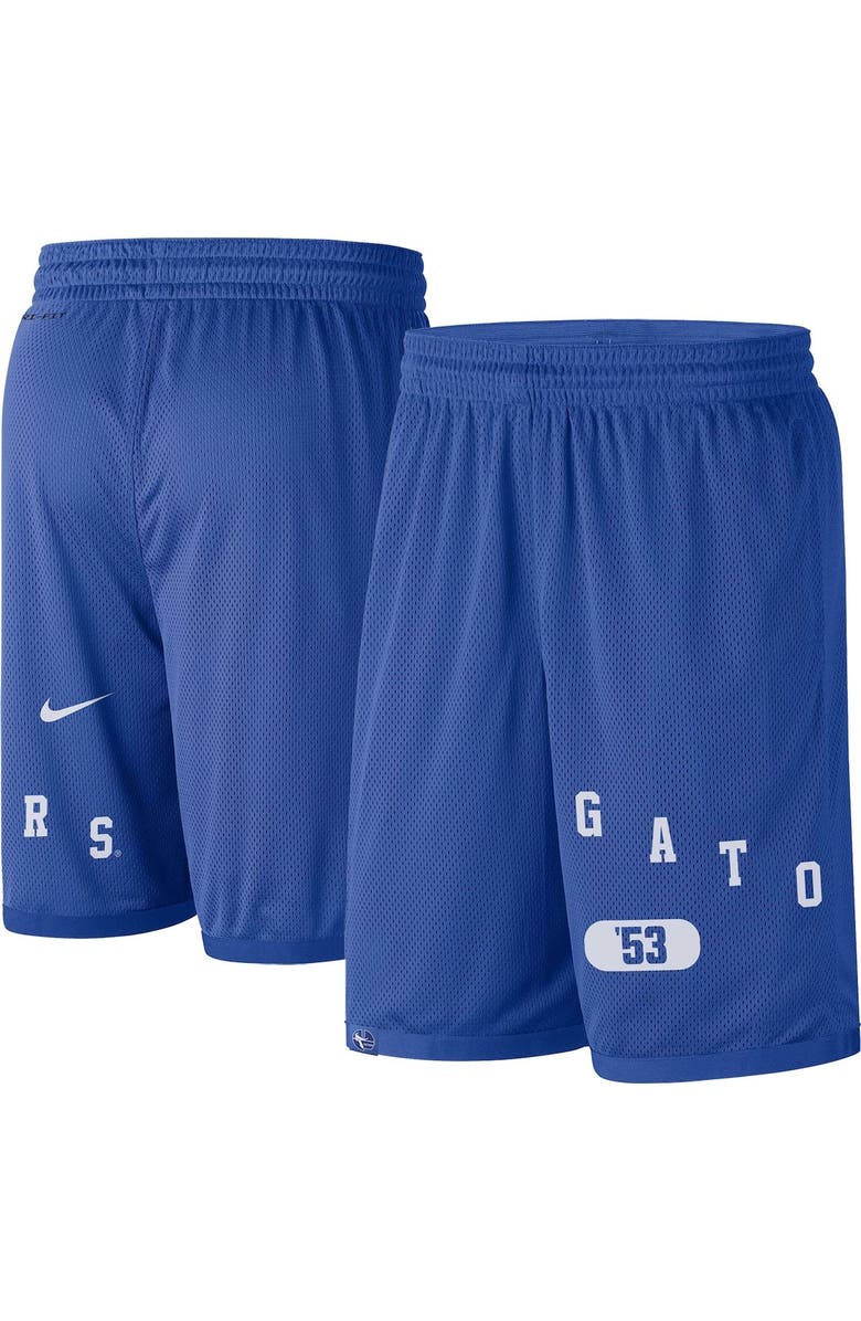Nike Men's Nike Royal Florida Gators Wordmark Performance Shorts, Main, color,