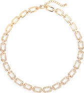 Tasha Crystal Link Collar Necklace