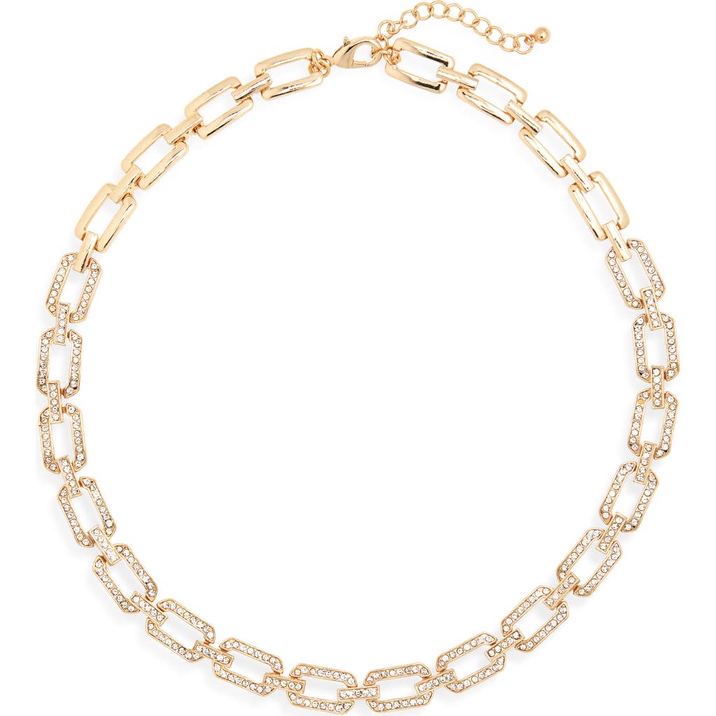 Tasha Crystal Link Collar Necklace In Multi