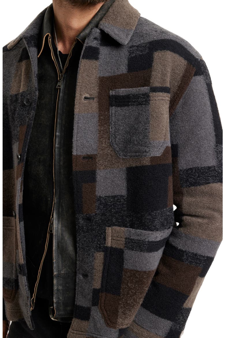 Coroados Relaxed Fit Shirt Jacket, Alternate, color, DARK BROWN
