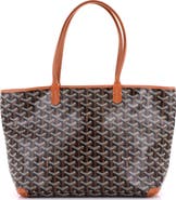 Pre-Owned Goyard Artois Tote Coated Canvas PM