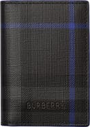 Burberry City Check Folding Card Case