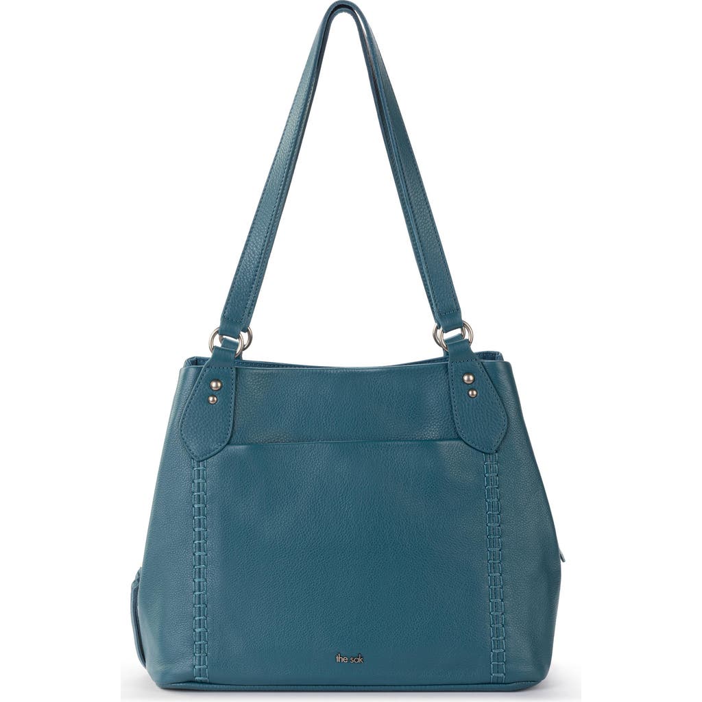 The Sak Melrose Satchel Bag in Deep Teal at Nordstrom