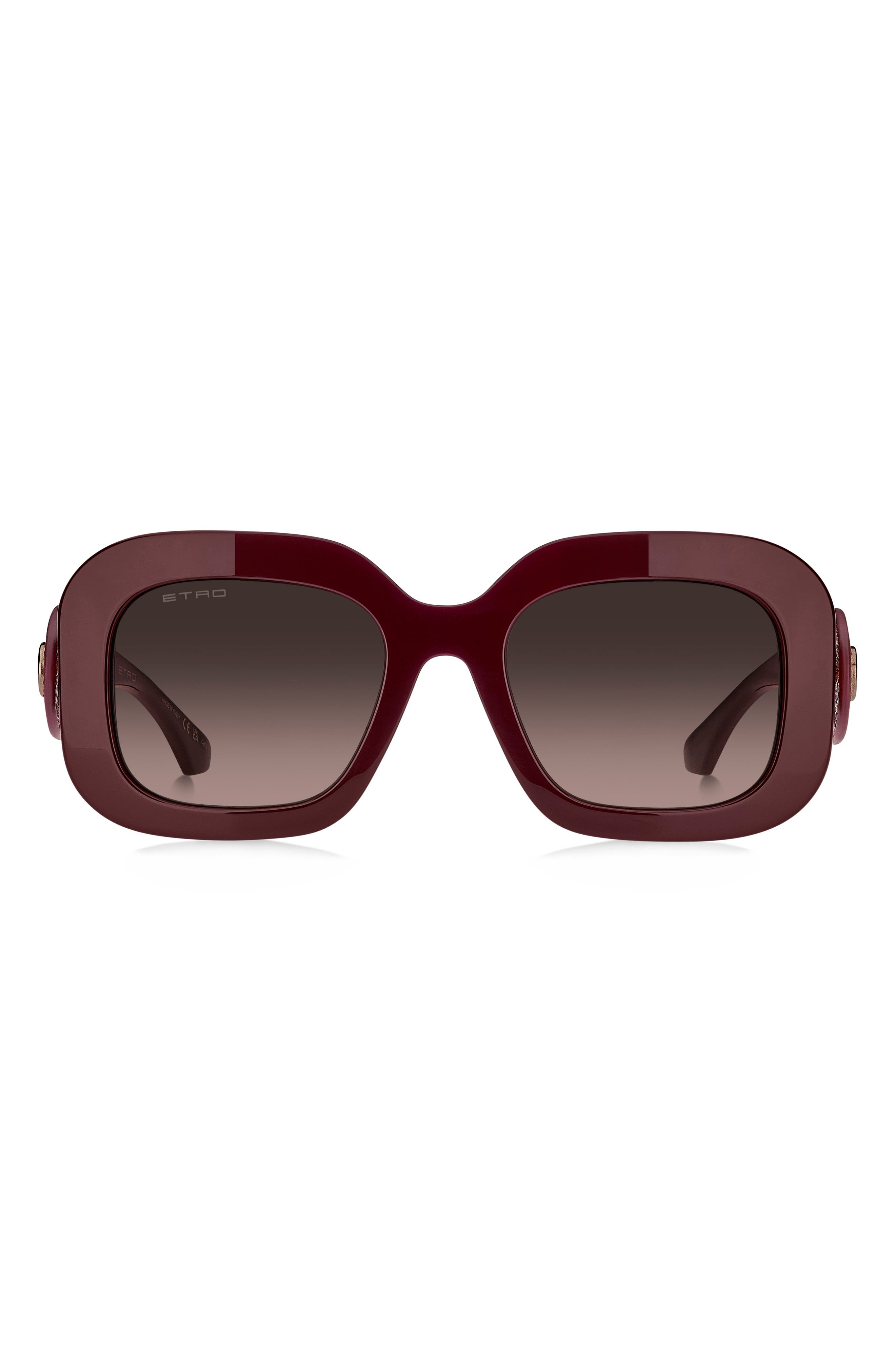 BURGUNDY/ BROWN