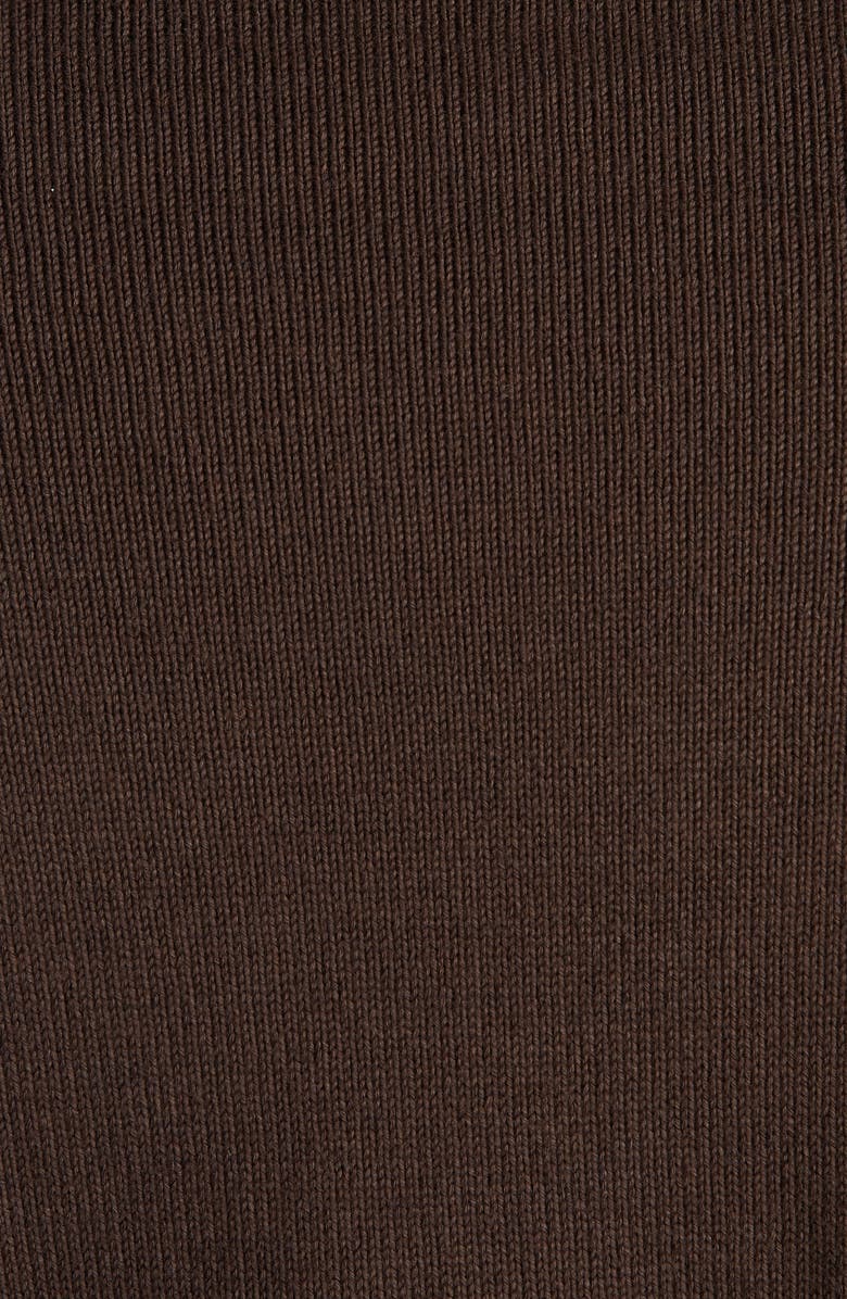 TOM FORD Cotton & Cashmere Crewneck Sweater, Alternate, color, Kb780 Ebony