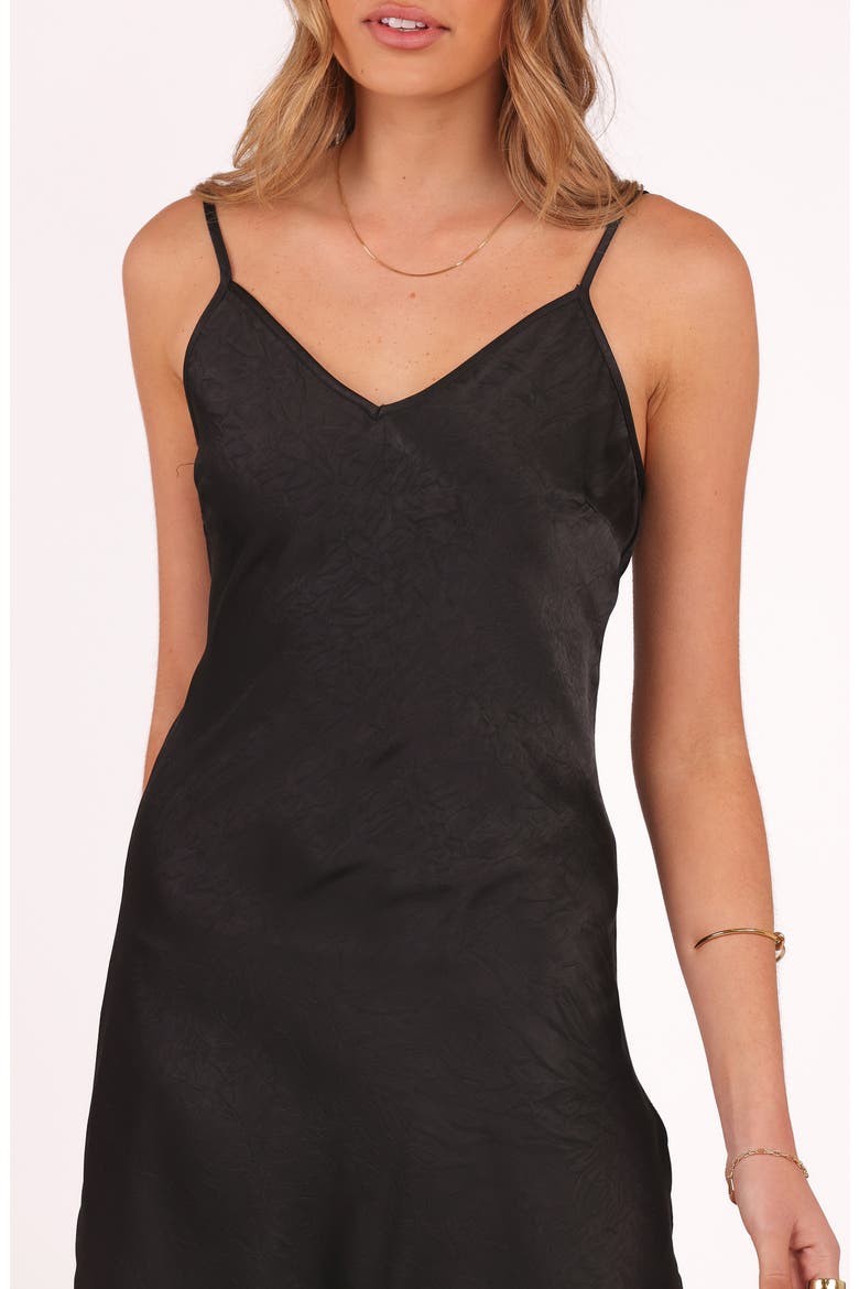 Elowyn A-Line Dress, Alternate, color, BLACK