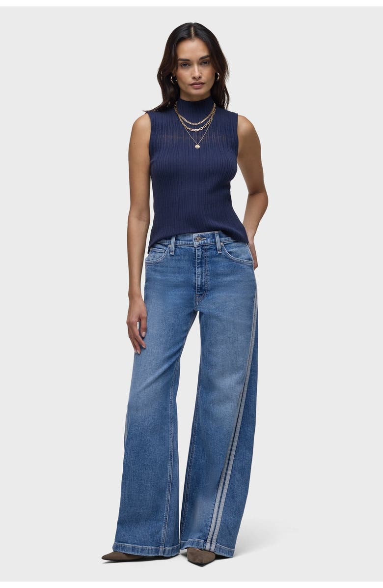 Hudson Jeans Jodie Loose Fit Wide Leg Track Pant, Main, color, National