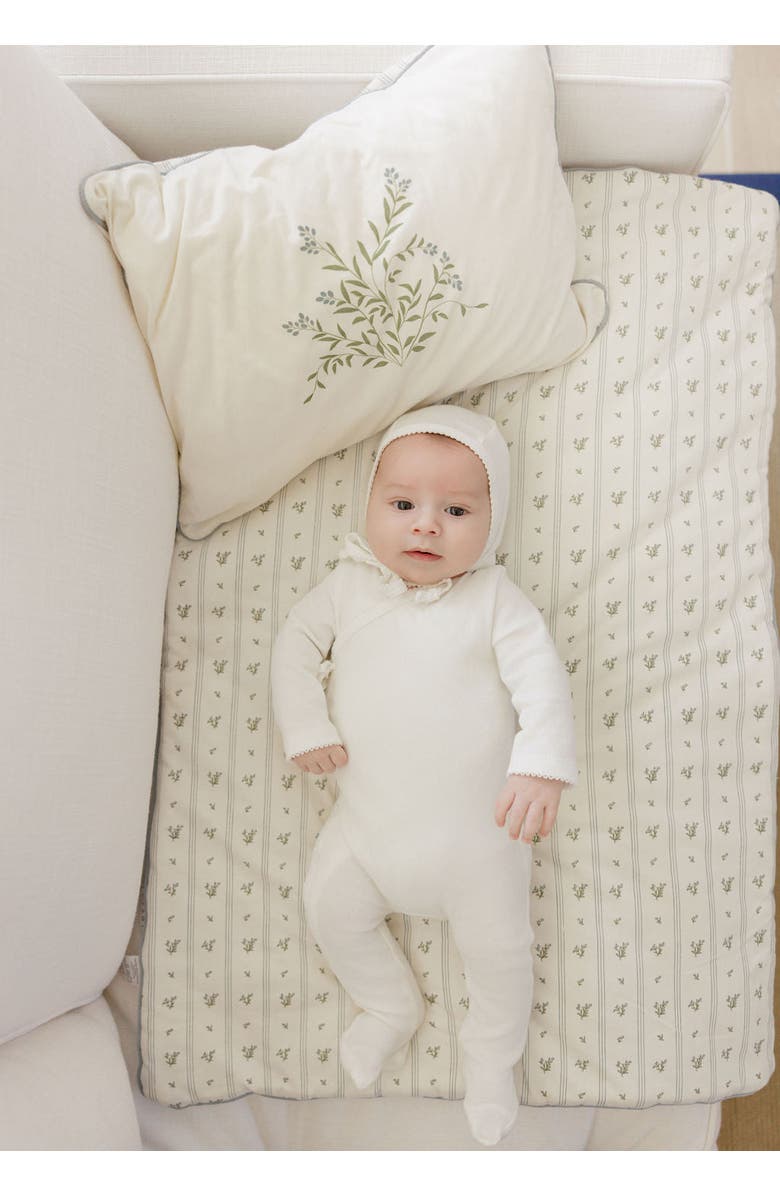 Ely's & Co. Aurora Classics Kimono Collection - Footie, Alternate, color, Ivory