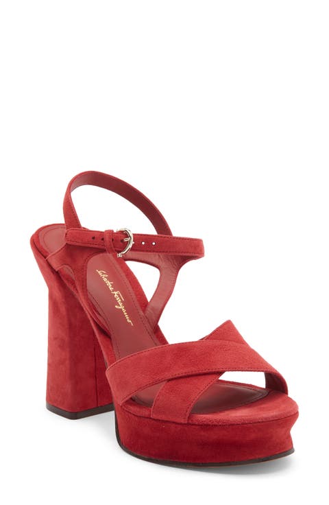 Sonya Ankle Strap Platform Sandal (Women)