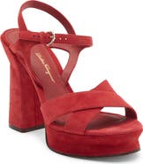 FERRAGAMO Sonya Ankle Strap Platform Sandal
