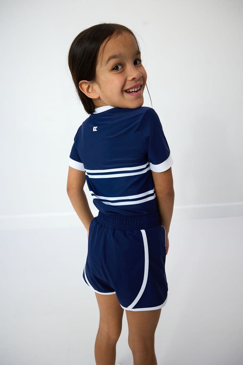 Girls Practice Tee, Alternate, color, Navy Stripe