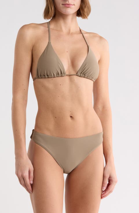 Triangle Bikini Top & Bottoms Set
