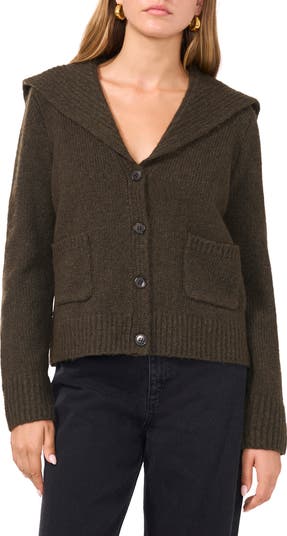 1.STATE Foldover Collar Cardigan | Nordstrom