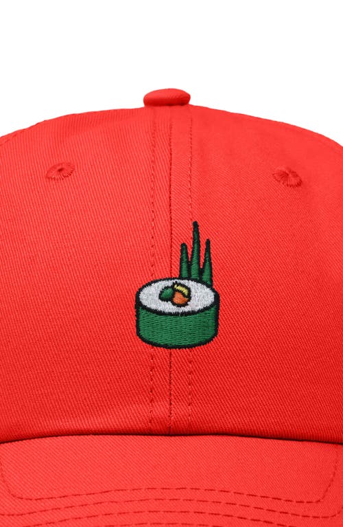 DALIX DALIX SUSHI ROLL EMBROIDERED DAD HAT